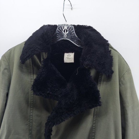 AR SRPLS Cotton Parka faux Fur Trim large - Picture 13 of 13